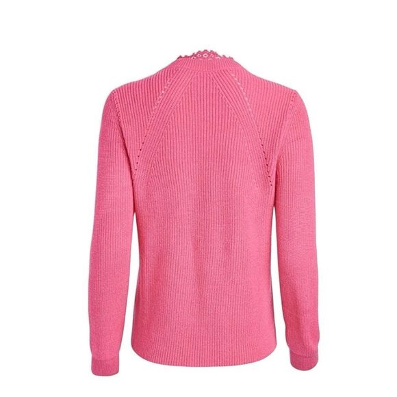 SAYLOR Margaux Button Down Pink Cardigan Size Small - Picture 3 of 8